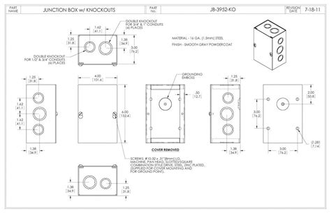 1 1/4 knockout junction box|knockout sizes for electrical boxes.